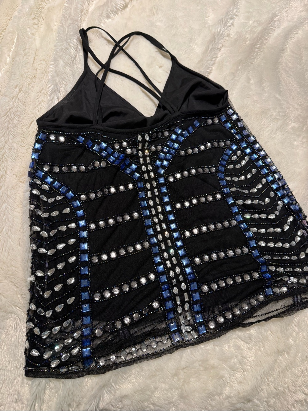 NBD Rhinestone Tank Top - Picture 4 of 5